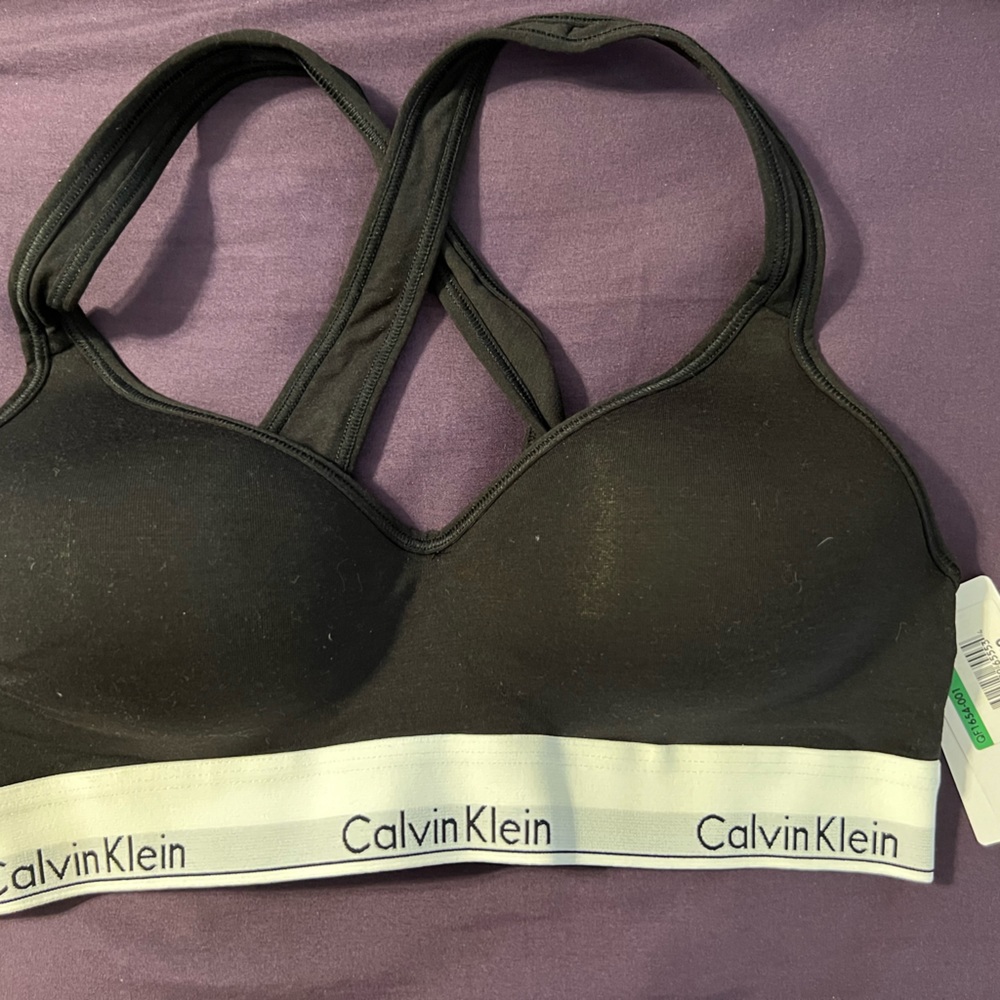 Calvin Klein Bralette, new with tags.